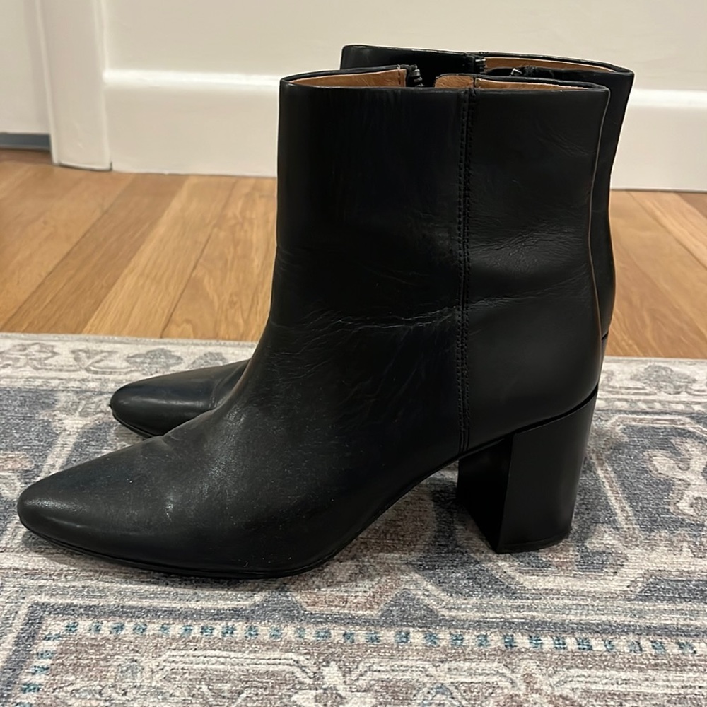 Madewell leather booties